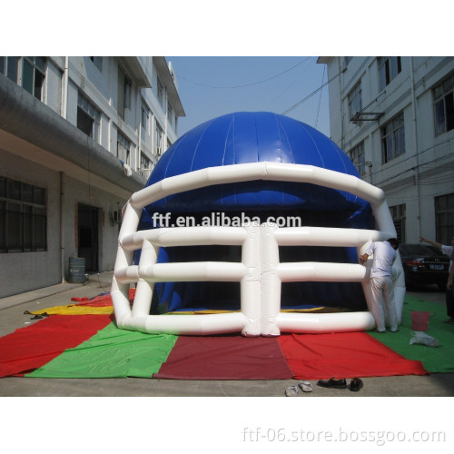 inflatable sport tunnel on sale _made of tarpulin fabric material sport tunnel